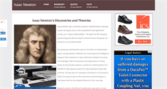 Desktop Screenshot of isaacnewton.org
